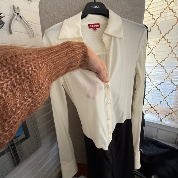 Staud Brendan Midi Dress - Picture 8 of 12